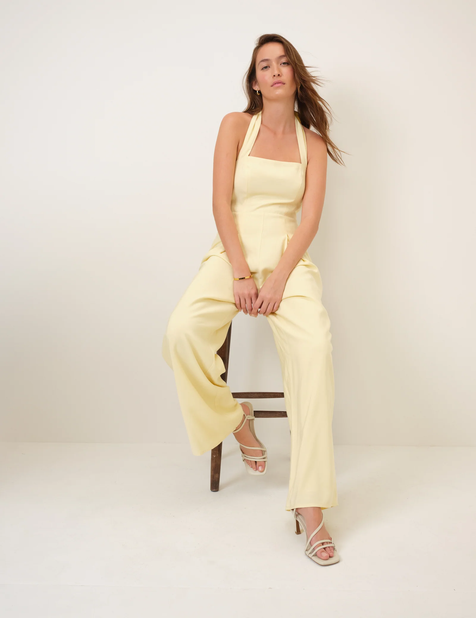 Butter Yellow April Jumpsuit - Image 4
