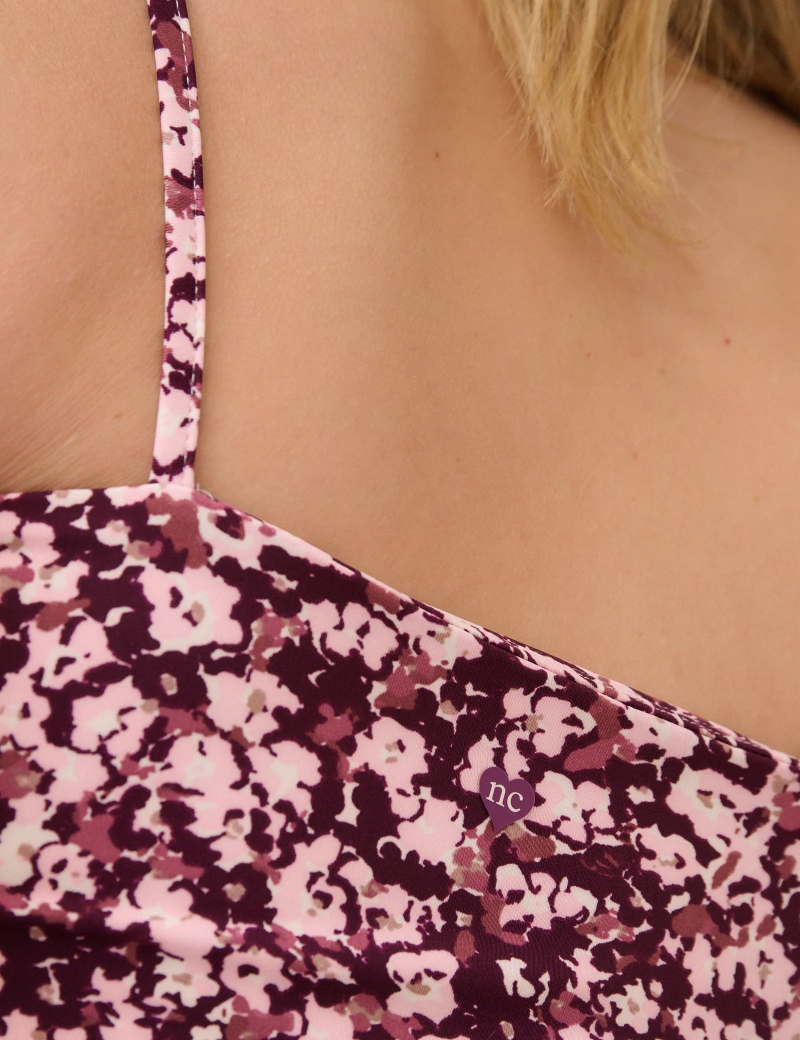 Pink Floral Athleisure Vest - Image 3