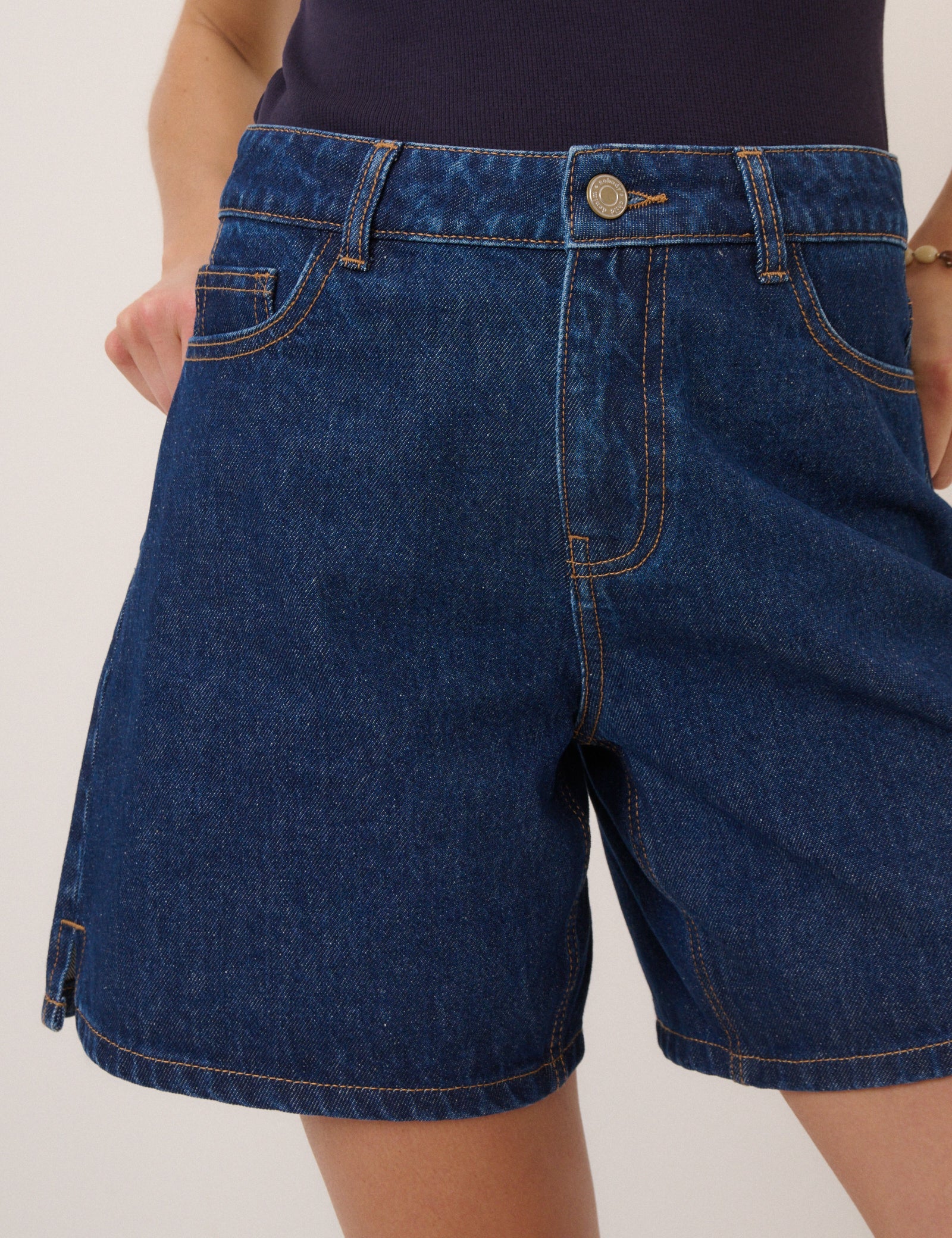 Dark Denim Bermuda Short - Image 2