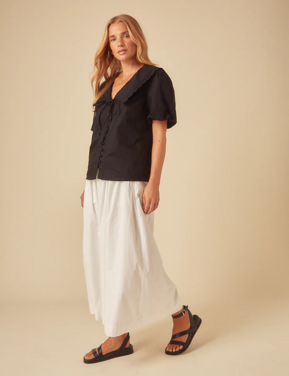 Black Birdie Blouse - Image 4