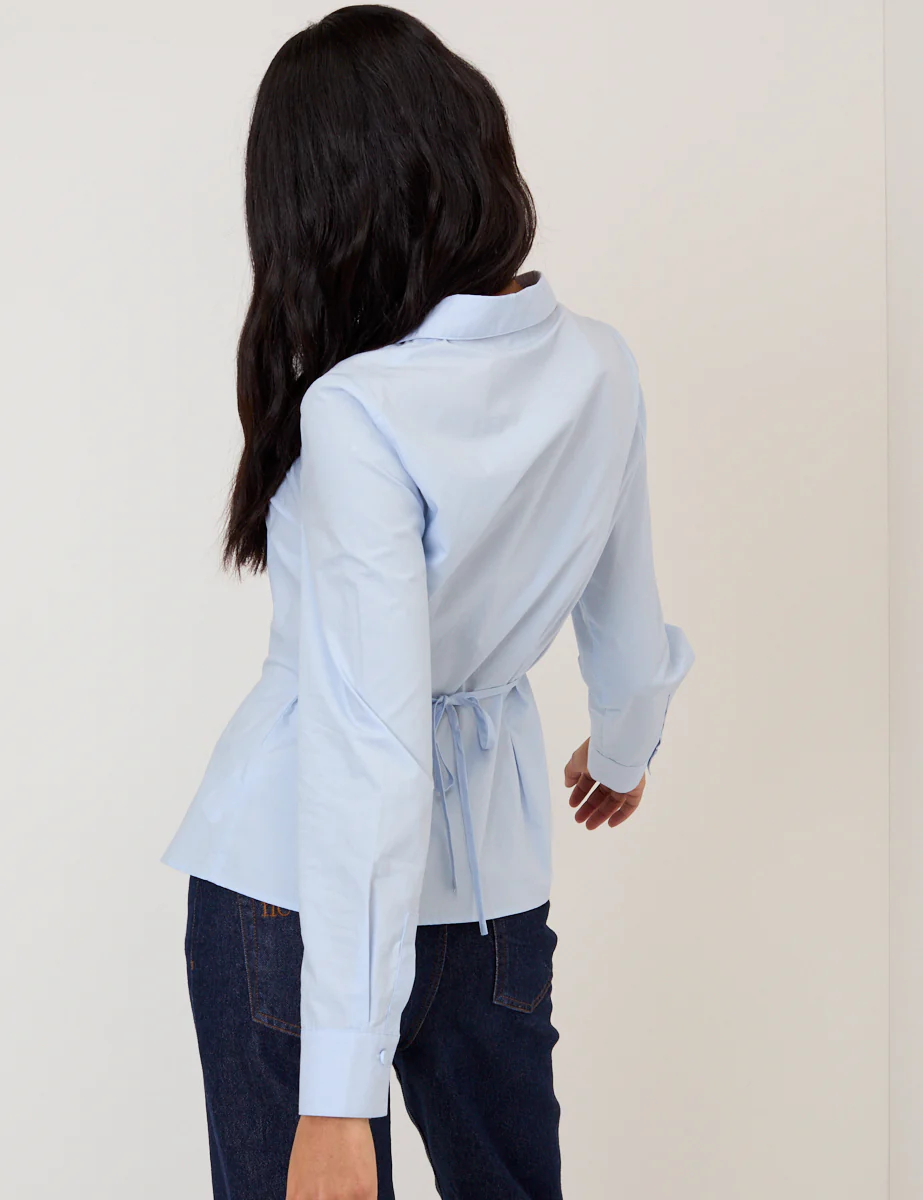 Blue Fitted Shirt - Image 5