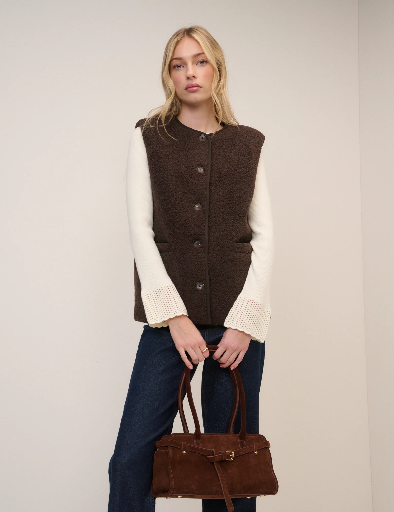 Brown Borg Gilet - Image 5
