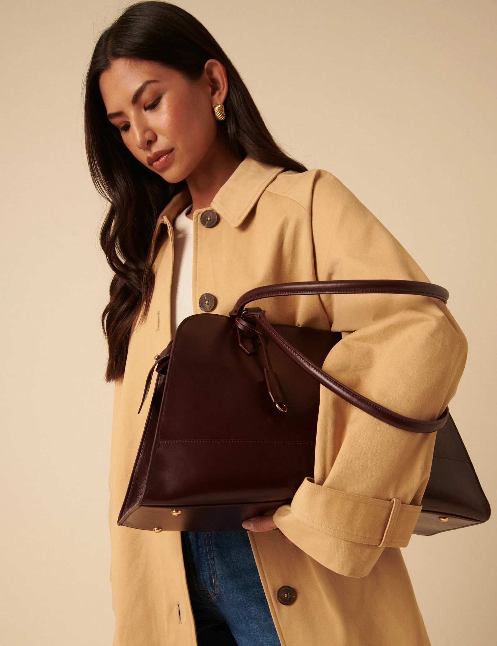 Burgundy Leather Doctors Bag - Image 4