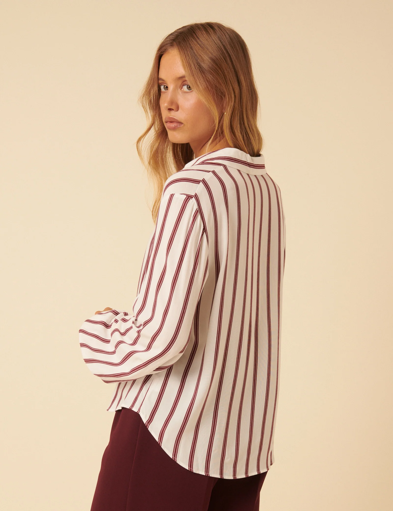 Red Striped Shirt - Image 5