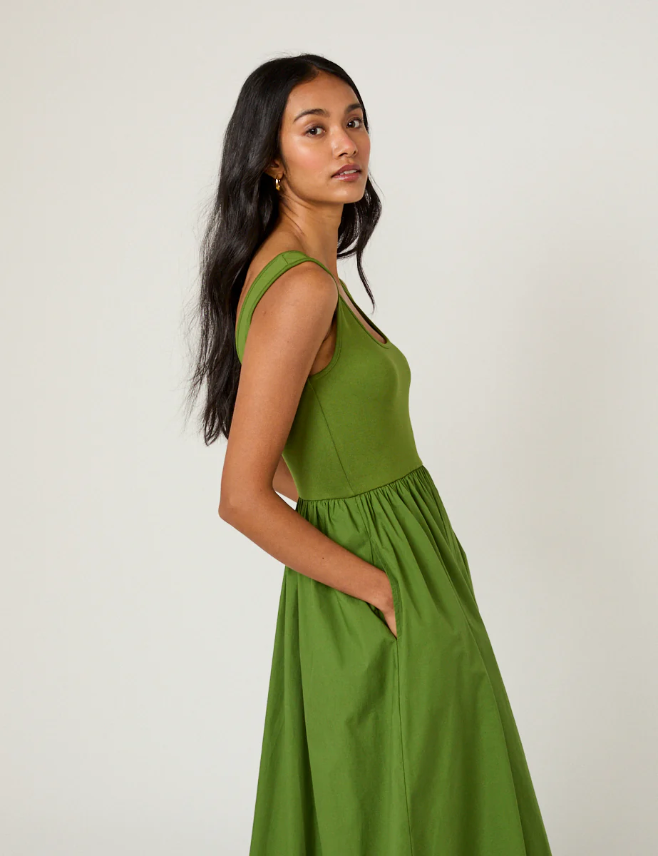 Green Colorado Midi Dress - Image 3