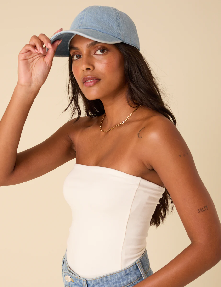 Denim Blue Cap - Image 2