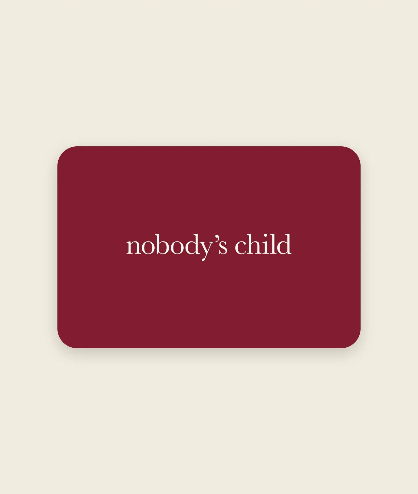 Digital Gift Card