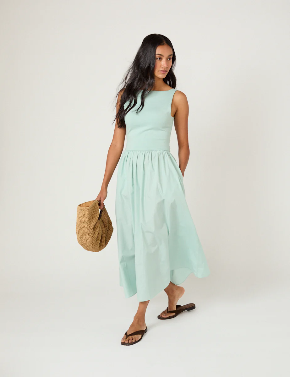 Mint Green Eliana Midi Dress - Image 2