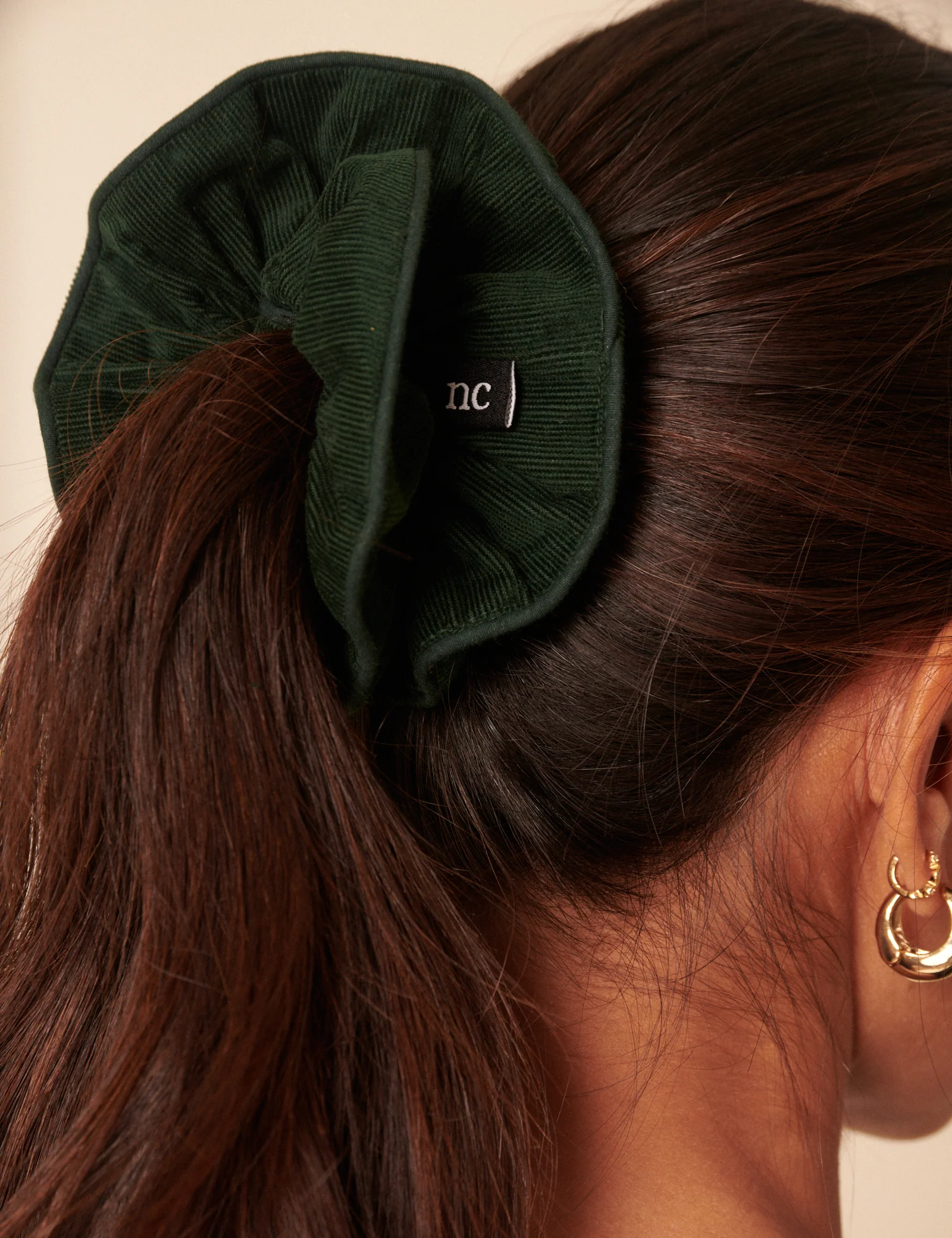 Forest Cord Scrunchie