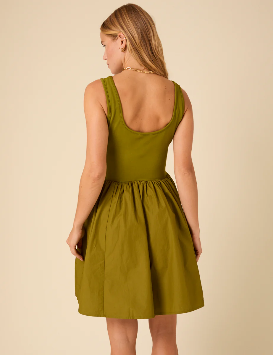 Green Colorado Mini Dress - Image 4