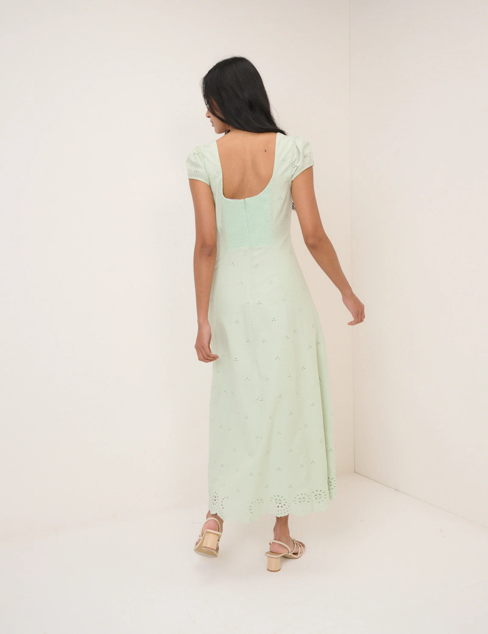 Mint Green Harri Midi Dress - Image 5