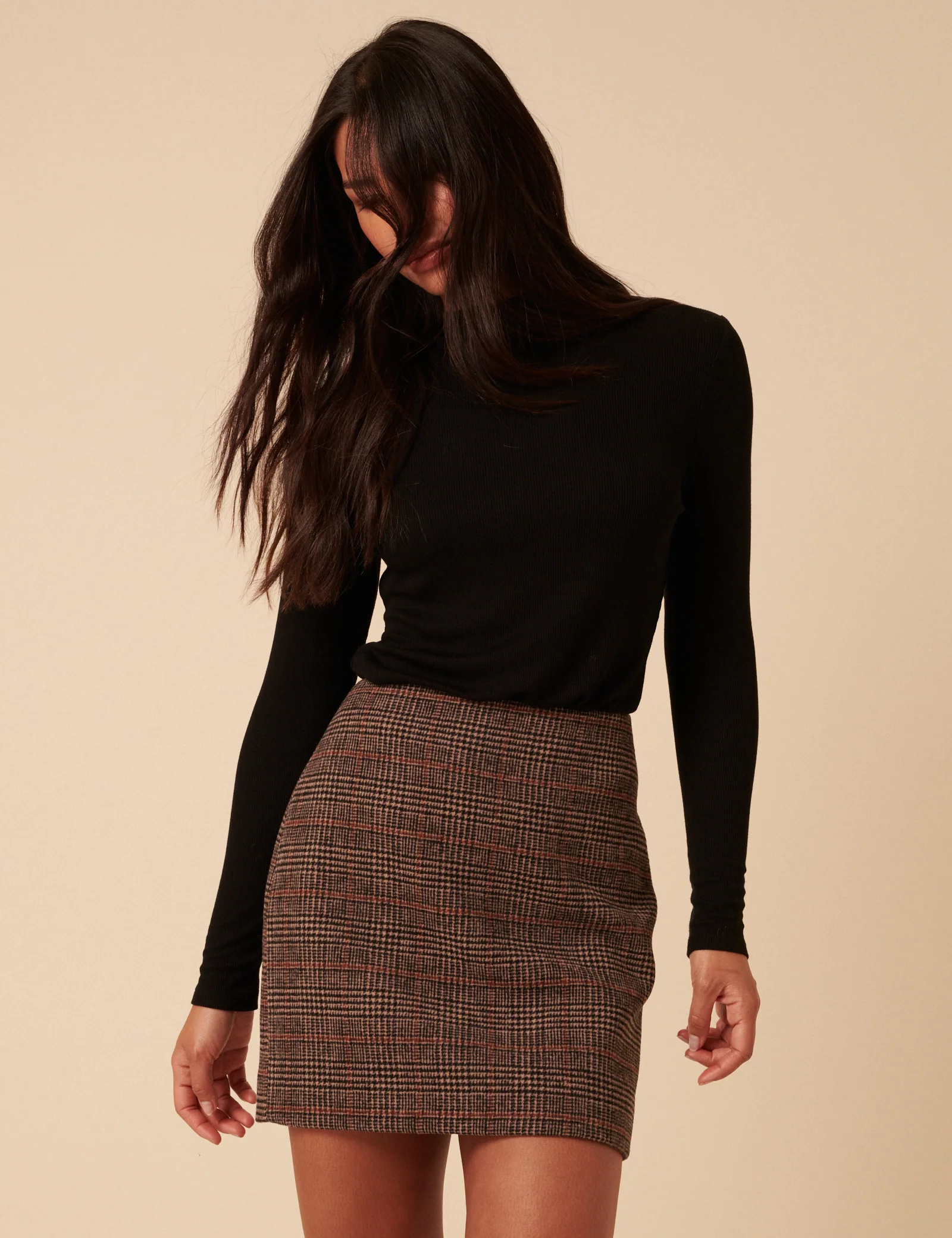 Heritage Check Mini Skirt - Image 2