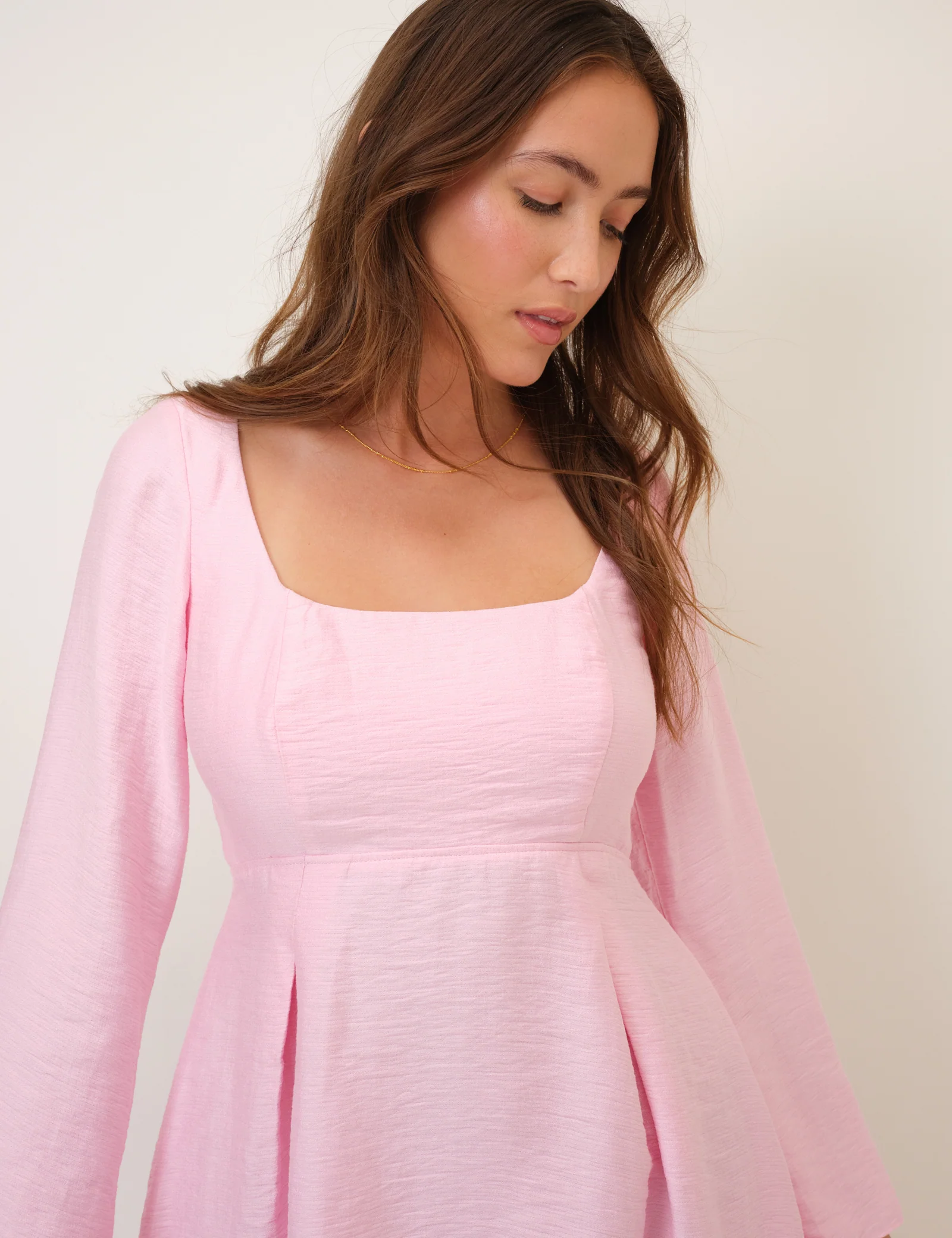 Pink Luana Mini Dress - Image 2