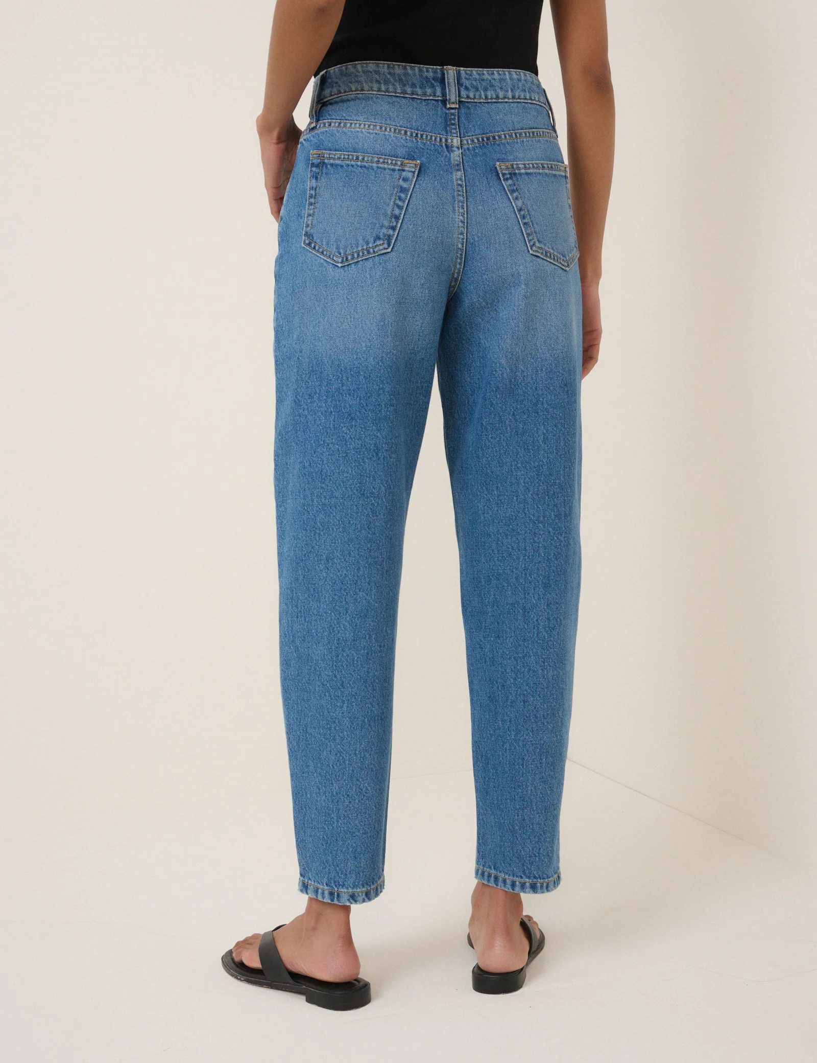 Blue Putney Barrel Leg Jeans - Image 5