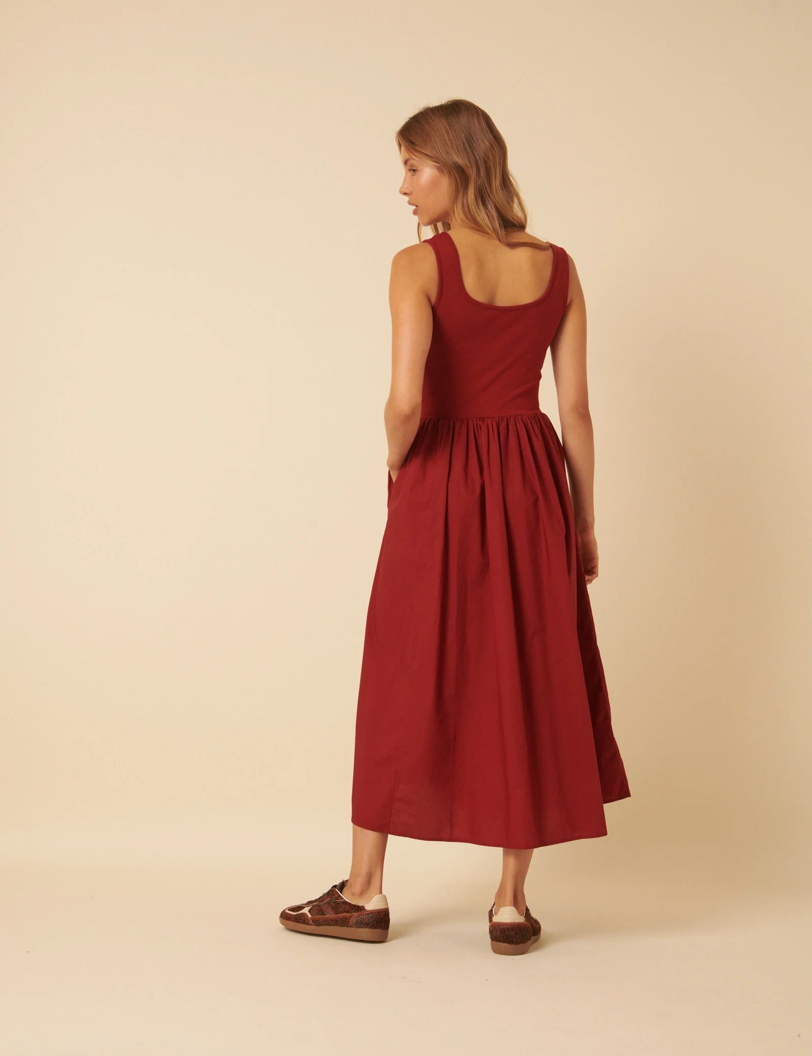 Red Colorado Midi Dress - Image 3