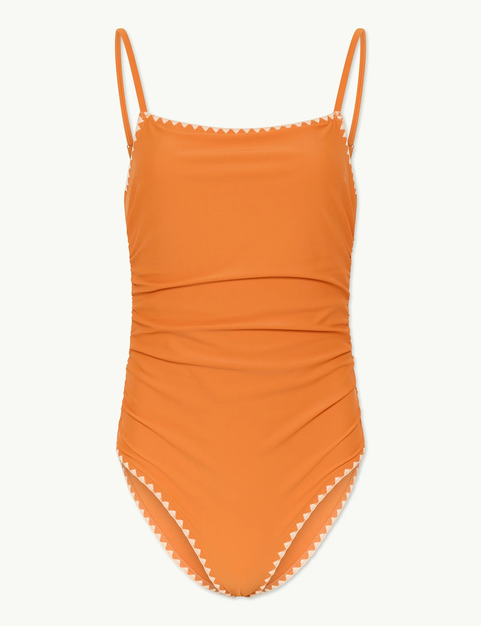 Orange Whipstitch Swimsuit - Image 2