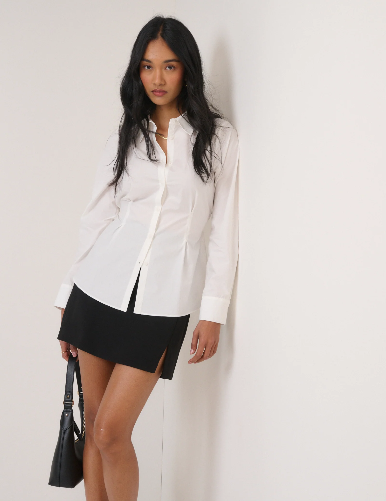 White Fitted Shirt - Image 5