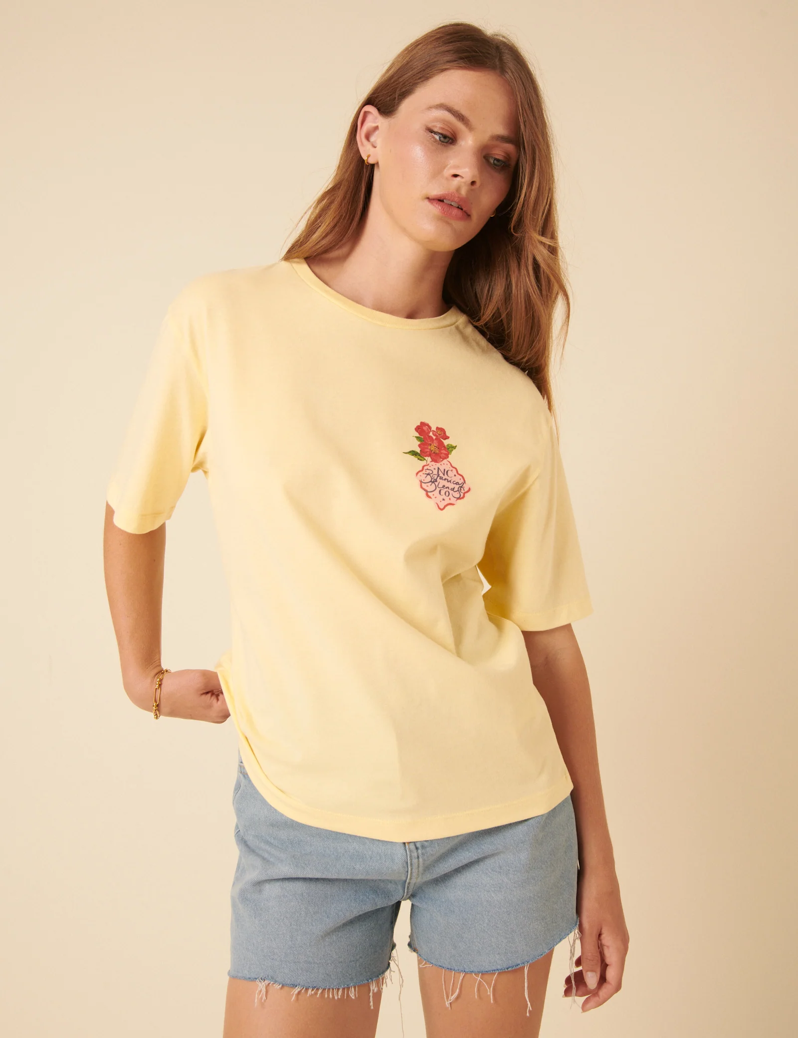Yellow Graphic T-Shirt - Image 3